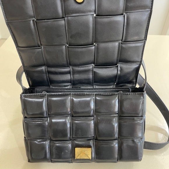 Faux leather quilted purse - Picture 3 of 4